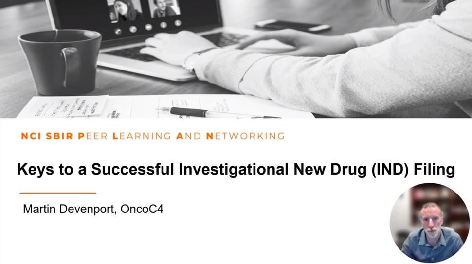 OncoC4 - Key to a Successful Investigational New Drug (IND) Filing