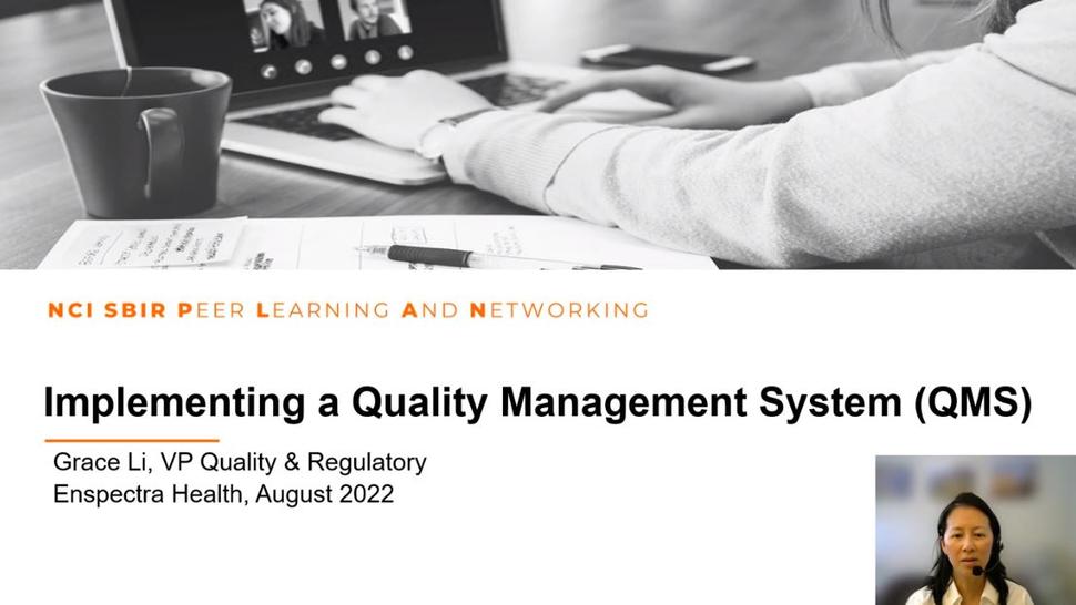 PLAN - QMS - Enspectra Health